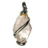 Pendentif quartz rose Brésil A acier inoxydable - La Boite à Cailloux