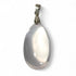 Pendentif quartz rose Bresil À goutte argent 925 - La Boite à Cailloux
