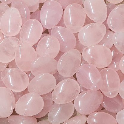 Pendentif quartz rose Brésil A (pierre trouée) + cordon - La Boite à Cailloux