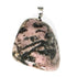 Pendentif rhodonite Madagascar A (pierre roulée) - La Boite à Cailloux