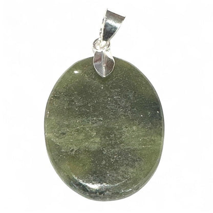 Pendentif serpentine Pérou A argent 925 - La Boite à Cailloux