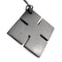 Pendentif shungite croix celtique - La Boite à Cailloux