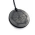 Pendentif shungite signe du zodiaque "Lion" - La Boite à Cailloux