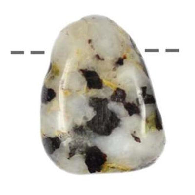 Pendentif Siderite dans Cryolite Groenland A (pierre trouée) + cordon