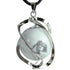 Pendentif spirale avec boule de 20mm de howlite Zimbabwe A - La Boite à Cailloux