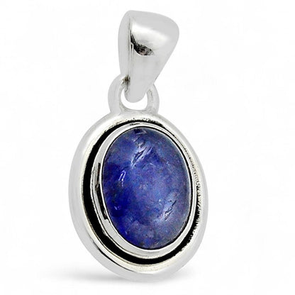 Pendentif tanzanite AA argent 925 - La Boite à Cailloux