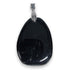 Pendentif tourmaline noire Brésil A (pierre plate) - La Boite à Cailloux