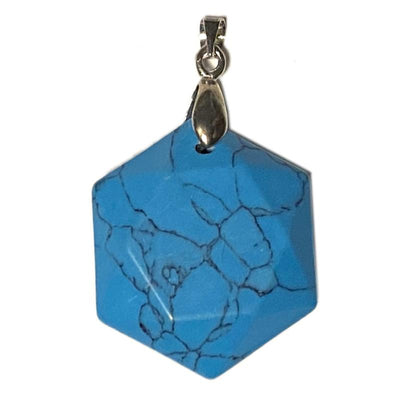Pendentif turquenite Chine A (sceau de salomon)