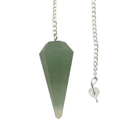 Brazilian Green Aventurine Hexagonal Pendulum A