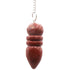 Pendule Egyptien jaspe rouge Inde AB - La Boite à Cailloux