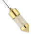 Pendule laiton cristal de roche Brésil A - La Boite à Cailloux