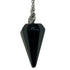 Pendule obsidienne noire hexagonal Mexique A - La Boite à Cailloux