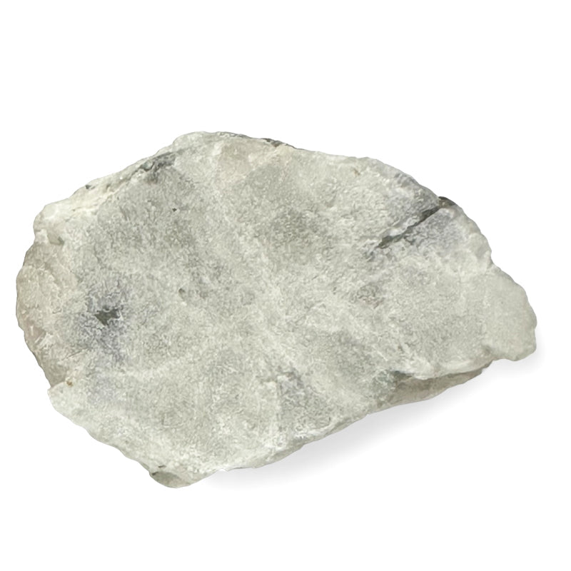 Péristérite (labradorite blanche) Inde A (pierre brute) - La Boite à Cailloux