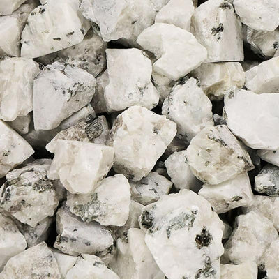 Peristerita (labradorita blanca) India A (piedra en bruto)