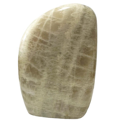 Pierre de lune beige Madagascar AA forme libre - 504g - La Boite à Cailloux