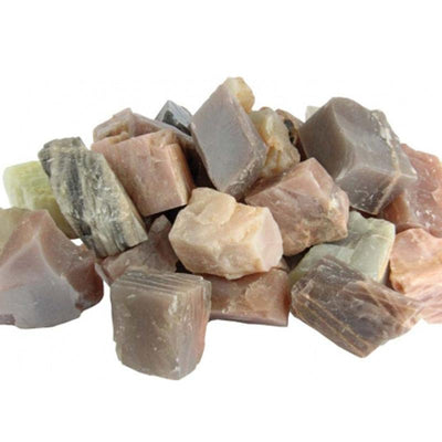Piedra lunar India A (piedra en bruto)