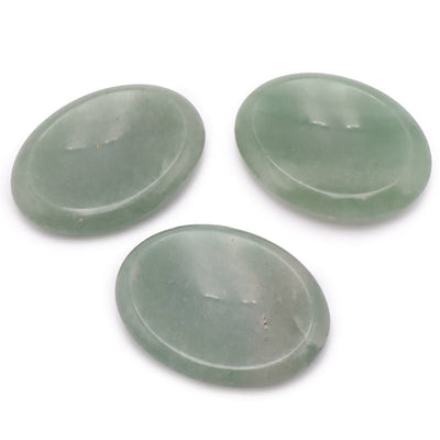 Green aventurine thumb stone Brazil A