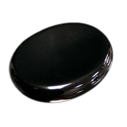 Pierre pouce obsidienne noire Mexique A - La Boite à Cailloux
