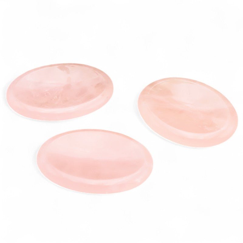 Pierre pouce quartz rose Brésil A - La Boite à Cailloux