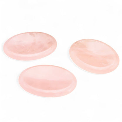 Pierre pouce quartz rose Brésil A - La Boite à Cailloux