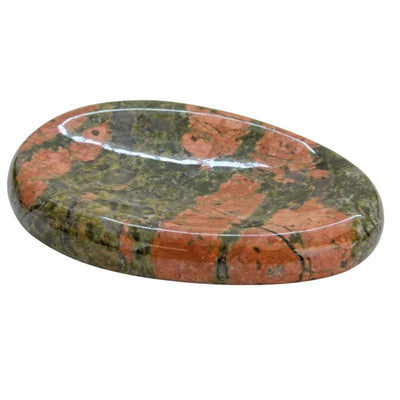 Piedra para el pulgar de unakita Sudáfrica A