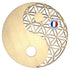 Plaque de rechargement bois Ying Yang - 100mm - La Boite à Cailloux