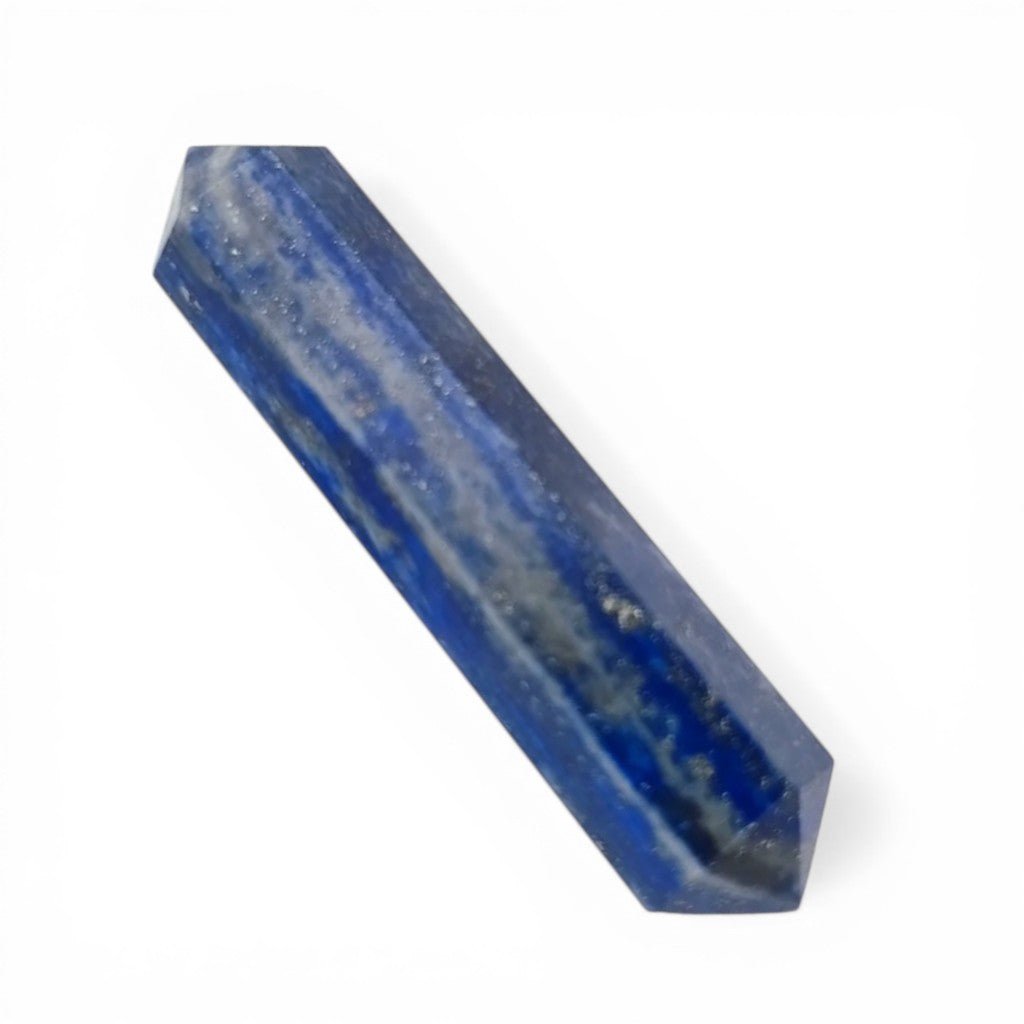 Pointe biterminée lapis lazuli Afghanistan A - La Boite à Cailloux