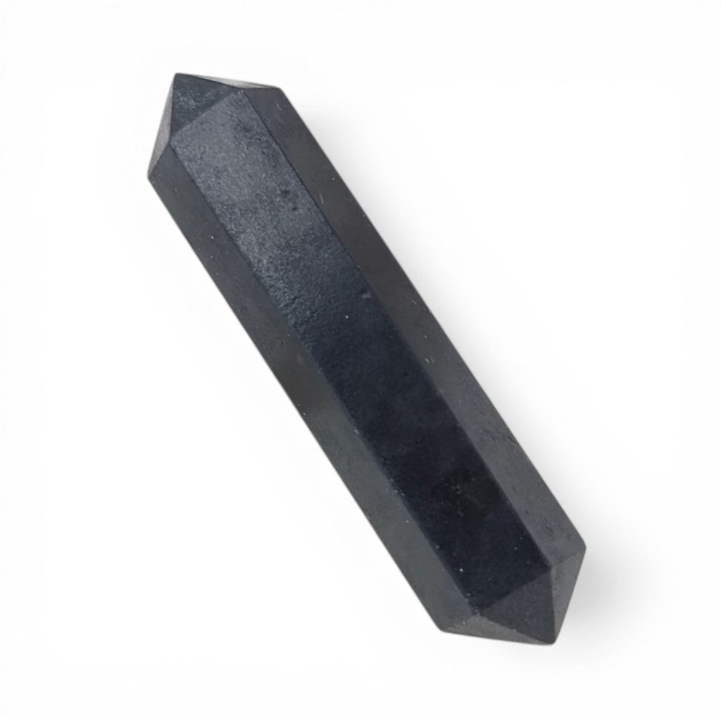 Pointe biterminée tourmaline noire Brésil A - La Boite à Cailloux