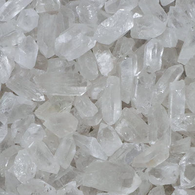 Raw Rock Crystal Point Brazil AB