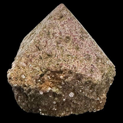 Pointe lépidolite Brésil semi polie A - La Boite à Cailloux