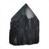 Pointe tourmaline noire Brésil semi polie AA - La Boite à Cailloux