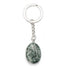 Porte clefs agate arbre Brésil A pierre roulée - La Boite à Cailloux
