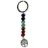 Porte clefs arbre de vie 7 chakras - La Boite à Cailloux