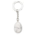 Porte clefs howlite Zimbabwe A pierre roulée - La Boite à Cailloux