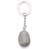 Porte clefs labradorite Madagascar AB pierre roulée - La Boite à Cailloux