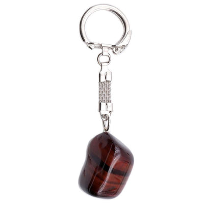 Bull's eye key ring South Africa With rolled stone