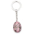 Porte clefs rhodonite Madagascar A pierre roulée - La Boite à Cailloux
