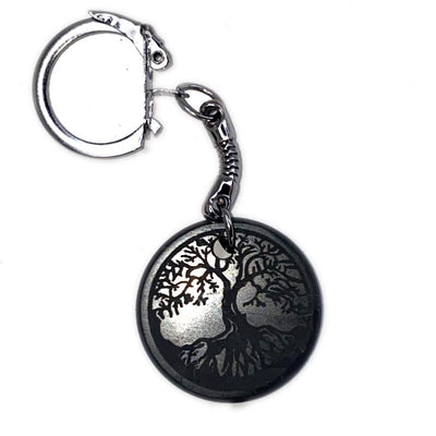 Shungite key ring Russia A tree of life