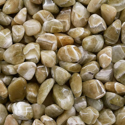 Prasiolite (améthyste verte) Malawi A (pierre roulée)