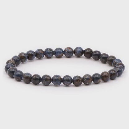 Sri Lanka A+ blue spinel bracelet (5-6mm balls)