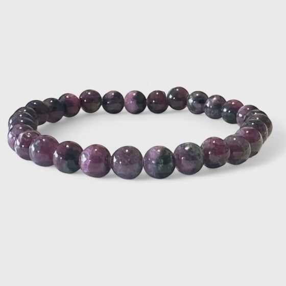 Ruby bracelet India AA (6-7mm balls)