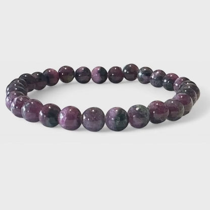 Ruby bracelet India AA (6-7mm balls)