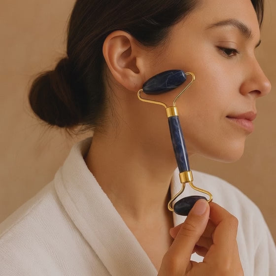 Rodillo de masaje “CHI” Sodalite Brasil A