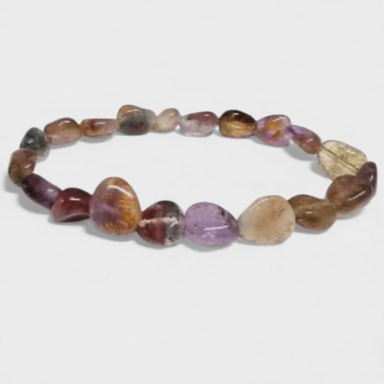 Colgante cacoxenita de plata 925.