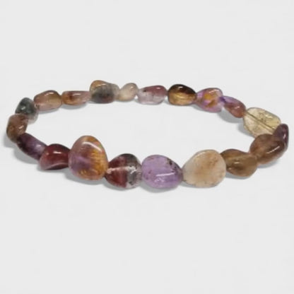 Colgante cacoxenita de plata 925.