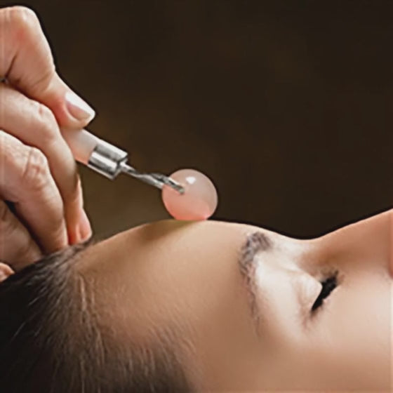 &quot;CHI&quot; rock crystal massage roller Brazil A