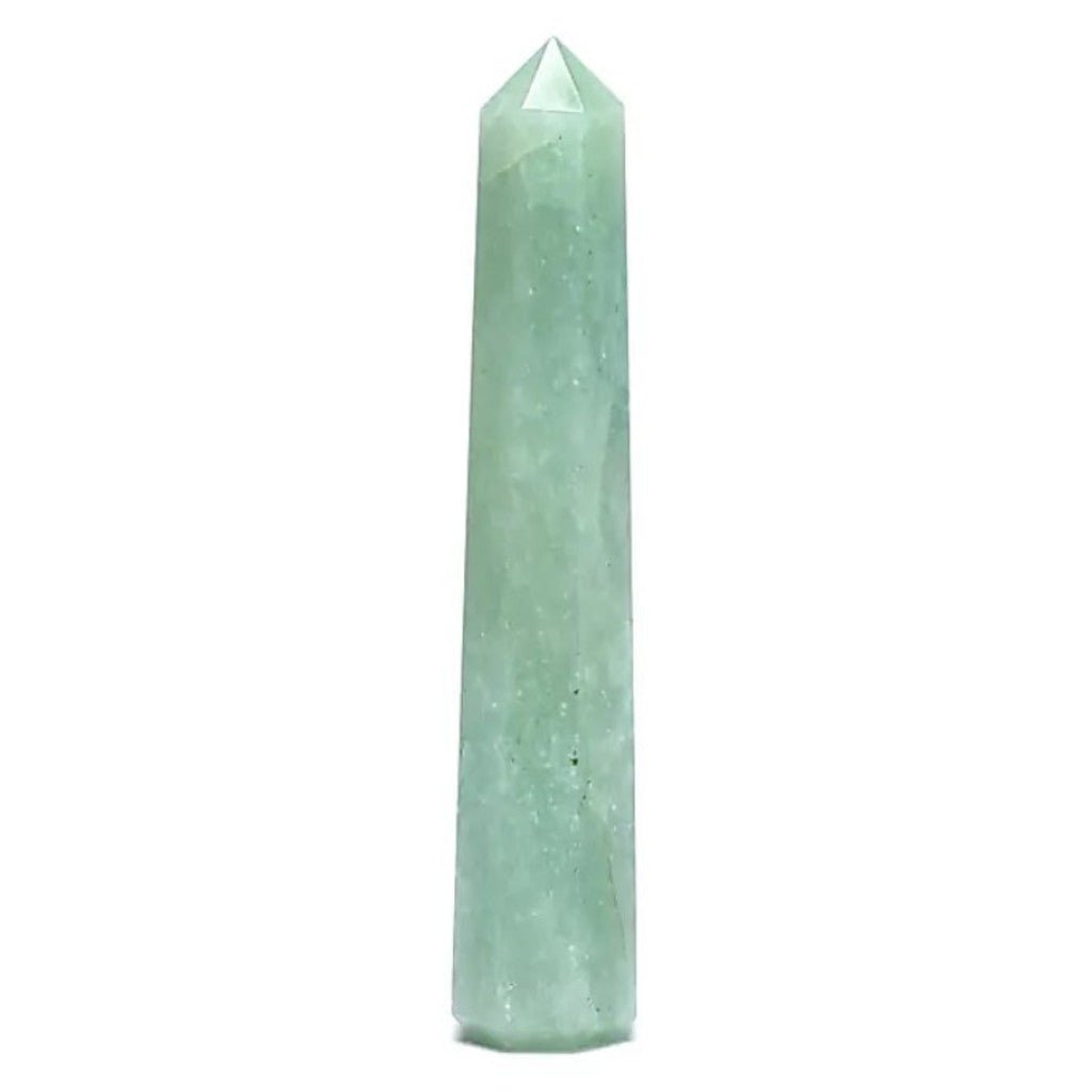 Prisme aventurine verte Brésil A - 70 - 90mm - La Boite à Cailloux