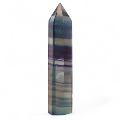 Multicolor Fluorite Prism China AAA