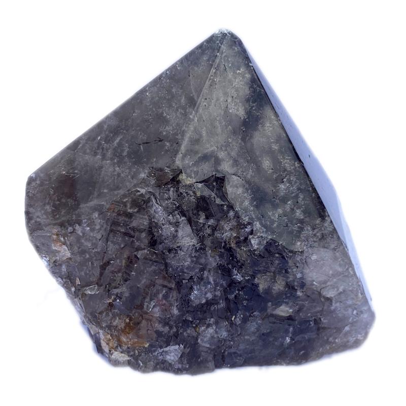 Prisme quartz fumé Brésil AB - 643g - La Boite à Cailloux