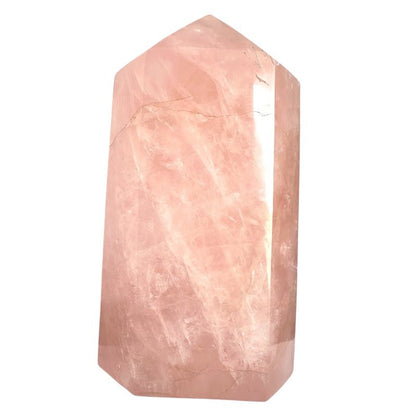 Prisme quartz rose Madagascar AA 2088g - Pièce unique - La Boite à Cailloux